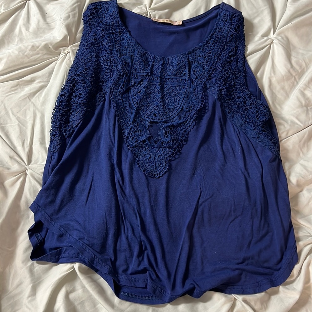 Blue navy blouse